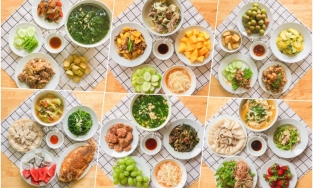 30 thực đơn mâm cơm ngon để gia đình 3 thế hệ không phải nghĩ hôm nay ăn gì