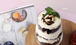 Chỉ cần 5 phút bạn đã có ngay ly bánh kem tươi tuyệt ngon 