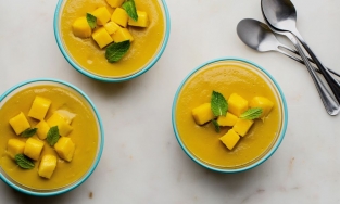 Cách làm custard xoài, món tráng miệng làm dễ, ăn ngon