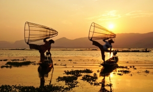 Du lịch Myanmar hãy ghé thăm hồ Inle để đắm chìm trong cảnh đẹp