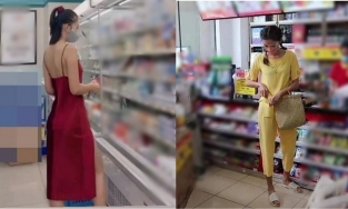 Sao Việt đi siêu thị: Tiểu Vy lồng lộn bao nhiêu Minh Tú xuề xòa bấy nhiêu