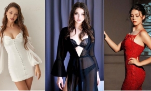 Bạn gái Bùi Tiến Dũng khiến dân tình thổn thức với trang phục quyến rũ