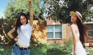 Hiền Thục khoe khéo 'vòng eo con kiến' dù đã ở độ tuổi 40