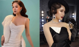 Hồng Diễm xinh đẹp và quyến rũ khi hóa thân thành quý cô Thượng Hải