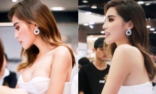 Hoa hậu Kỳ Duyên gây sốt khi diện váy bó sát 'đốt mắt' người nhìn