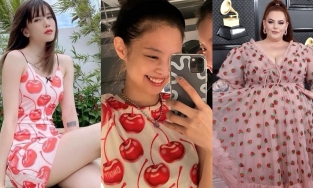 Vì sao Jennie và Thiều Bảo Trâm đều bị 'hớp hồn' bởi họa tiết trái cây?