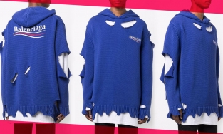 Balenciaga bán áo rách tả tơi hơn 40 triệu đồng mà vẫn 'cháy hàng'