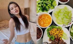 Hoa hậu Đỗ Thị Hà lấy lại vòng eo thon gọn nhờ 4 loại thực phẩm quen thuộc