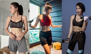 Hoa hậu Kỳ Duyên và mỹ nhân Việt giữ dáng chỉ với một bài tập rất đơn giản