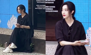 Đẳng cấp như Phạm Băng Băng: Mặc váy đen ngồi vệ đường cũng khiến dân tình trầm trồ tán thưởng