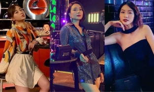 Khi mỹ nhân vũ trụ VTV 'lên đồ' đi bar: Phương Oanh lại bị chê 'phèn'