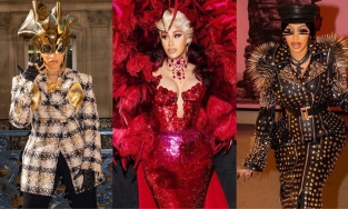 Cardi B và những lần 'biến hình' cực ấn tượng tại Tuần lễ thời trang Paris