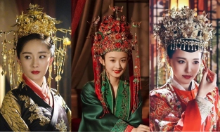 Triệu Lệ Dĩnh, Dương Mịch và dàn mỹ nhân Cbiz đọ sắc với mũ miện cổ trang