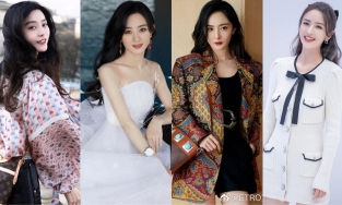 Mỹ nhân Cbiz 'lột xác' hậu chia tay: Triệu Lệ Dĩnh thoát kiếp 'phèn', Đồng Lệ Á ngày càng rạng rỡ