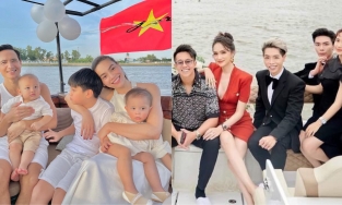 Sao Việt khi 'lên đồ' dự tiệc du thuyền: Nhà Hà Hồ giản dị hết cỡ, Hương Giang sang chảnh miễn bàn