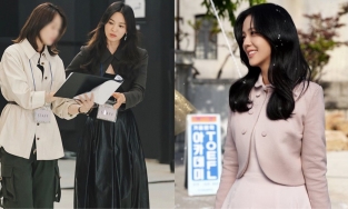 'Đụng hàng' Jisoo BLACKPINK, 'chị đẹp' Song Hye Kyo được khen sang chảnh nhờ thay đổi 1 chi tiết nhỏ