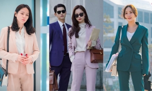 Mỹ nhân phim Hàn gợi ý cho nàng công sở cách diện suit cực chất đảm bảo nhận ngay 10 điểm thanh lịch