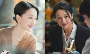 Style của Châu Tấn trong phim mới: Makeup chỉ dùng son, quần áo đơn giản vẫn khiến netizen mê mẩn