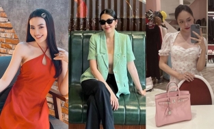 Mỹ nhân Việt 'lên đồ' đi làm đầu năm: Hà Tăng kín đáo vẫn khiến netizen 'phát sốt' vì 1 điểm này