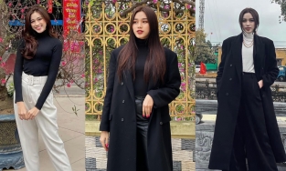 Thời trang của Đỗ Thị Hà: Làm 'tắc kè hoa' ở trời Tây, về Việt Nam lại chỉ chuộng 2 màu đen - trắng