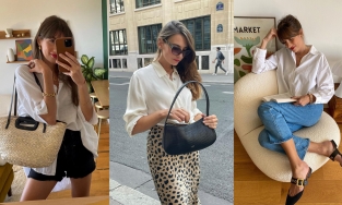 Gái Pháp diện áo sơ mi trắng thanh lịch đến phát mê, chị em công sở cứ học theo thì chẳng lo mặc xấu