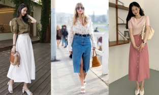 Trời sang Thu, chị em phải sắm ngay 3 mẫu chân váy này để style thêm xinh xắn chuẩn nàng thơ