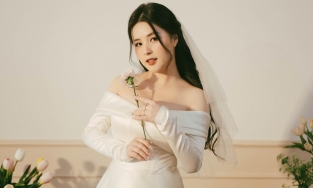 Thảo Nari hoãn đám cưới do dịch Covid, trấn an người hâm mộ bằng bộ ảnh cưới đầy lãng mạn