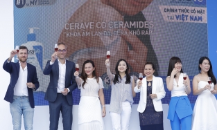 CeraVe - Thương hiệu chăm sóc da hàng đầu của Mỹ chính thức ra mắt tại Việt Nam