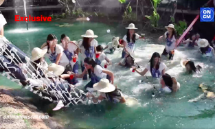 Loạt thí sinh Miss Thái Lan bỗng dưng trở thành “Miss… Ướt”