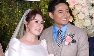 Vắng mặt tại đám cưới nhưng Lê Phương vẫn gửi hoa chúc mừng 'tình cũ' Quý Bình