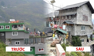 Khách sạn trên đèo Mã Pí Lèng vẫn sừng sững, thậm chí đồ sộ hơn sau hơn 1 năm