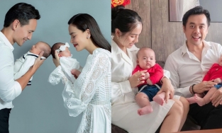 Hé lộ tên thật của cặp sinh đôi nhà Hà Hồ - Dương Khắc Linh và loạt con sao Việt mới sinh