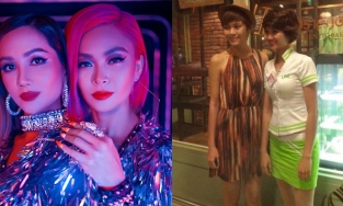 H'hen Niê hé lộ ảnh cũ thời làm PG đen nhẻm chạy theo Mâu Thủy xin chụp ảnh