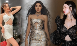 Xu hướng cut-out đổ bộ, Ninh Dương Lan Ngọc và sao Việt đua nhau khoe đường cong quyến rũ 