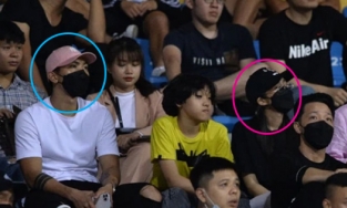 Đoàn Văn Hậu công khai xuất hiện cùng bạn gái Doãn Hải My khi đi cổ vũ Hà Nội FC