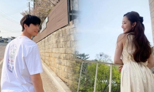 Hết chối cãi, Park Min Young - Park Seo Joon lộ bằng chứng hẹn hò ngắm hoa anh đào