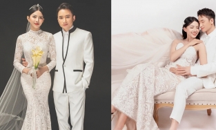 Hé lộ bộ ảnh cưới cực 'xịn' của Phan Mạnh Quỳnh và Khánh Vy