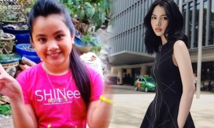 Cẩm Đan khoe ảnh lúc nhỏ, dân tình trầm trồ vì màn dậy thì quá thành công