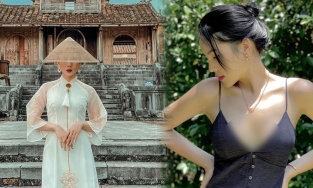  Hôm qua sao làm gì (4/5): Lệ Quyên diện áo dài kín đáo, Kỳ Duyên ngày càng 'hơi điệu' 