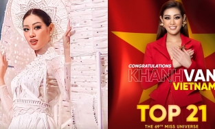 Chung kết Miss Universe 2021: Khánh Vân lọt top 21, chuẩn bị thi trang phục áo tắm