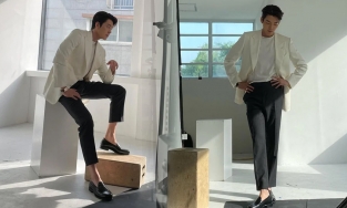 Kim Woo Bin lần đầu lộ diện sau tin cưới Shin Min Ah với hình ảnh chuẩn nam thần