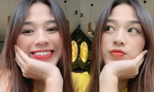 Ơn trời, Đỗ Thị Hà biết cách kẻ eyeliner rồi! 