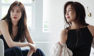 Nhan sắc trẻ trung khó tin của mợ cả Penthouse Lee Ji Ah tại hậu trường chụp quảng cáo