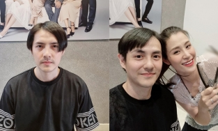 Ông Cao Thắng trước và sau khi 'bị' Đông Nhi cắt tóc