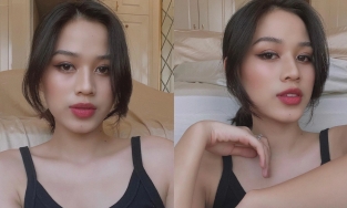 Đỗ Thị Hà tung ảnh tự make up thế nào mà fan kêu trời: 'Trang điểm xấu quá'?