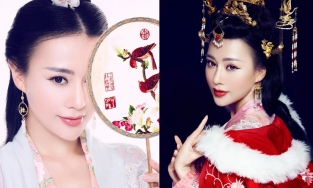 Đồng nghiệp 'đu trend' ghép ảnh cổ trang, Phương Oanh tung luôn ảnh thật 