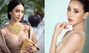 Tân Hoa hậu Hoà bình Myanmar 2021: Cao gần 1m80, mặt xinh, dáng thon