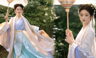 Sao nhí 14 tuổi Hoàng Dương Điền Điềm đẹp tựa tiên tử với tạo hình cổ trang