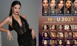 Ảnh profile vừa lên trang, Kim Duyên được dự đoán lọt Top 5 Miss Universe 2021