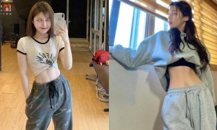 Ngắm vòng eo siêu thực nhất Vbiz của Han Sara, chỉ 50,5 cm